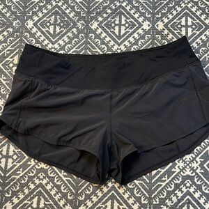 Lululemon Women's Black Athletic Shorts